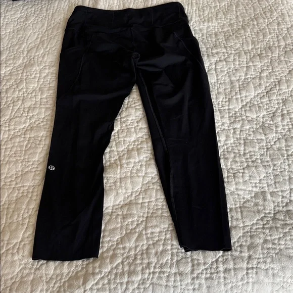 Lululemon black fast and free leggings - Picture 2 of 3